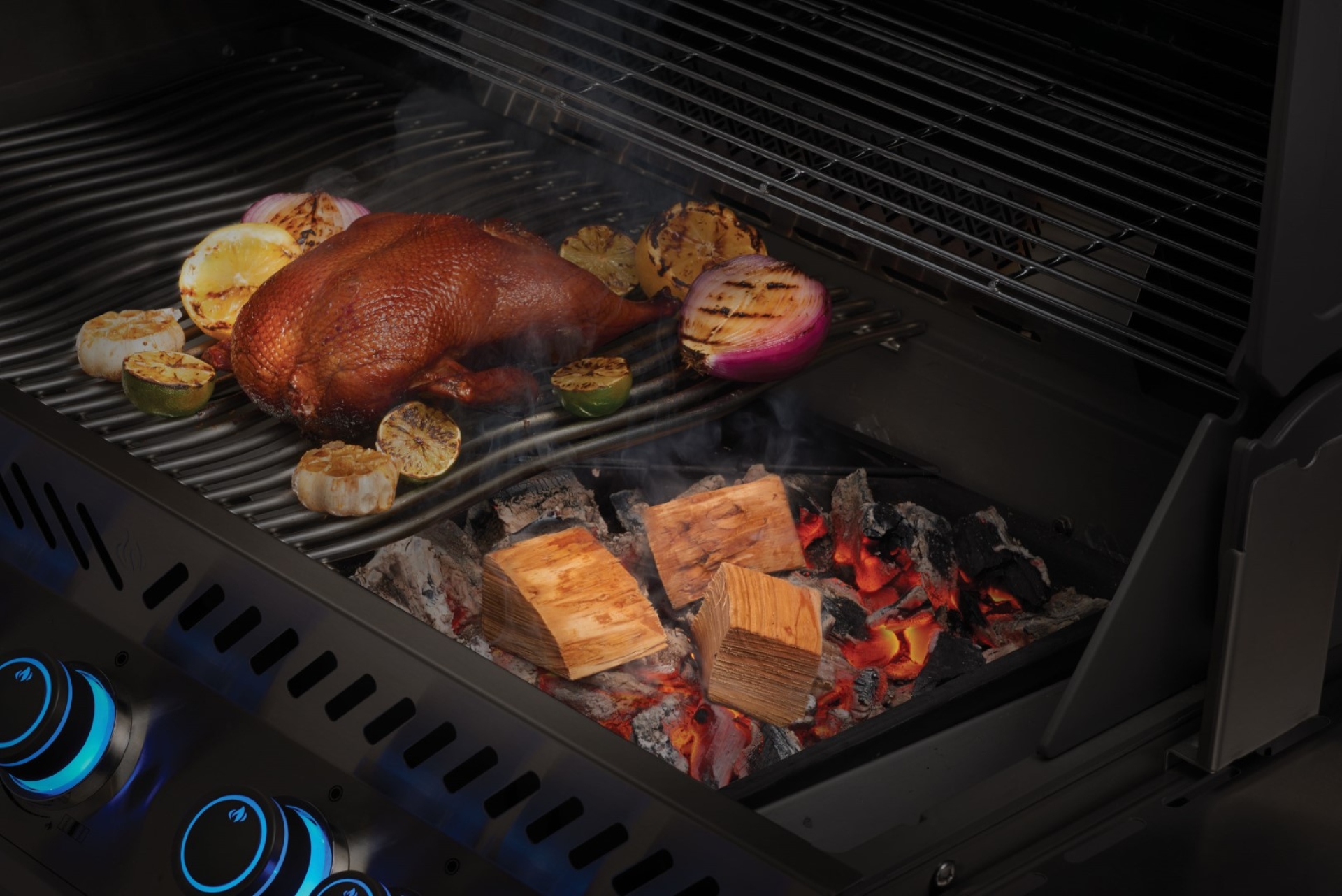 Preview: Napoleon Kirsch- Räucherchunks (mild) Benutzung